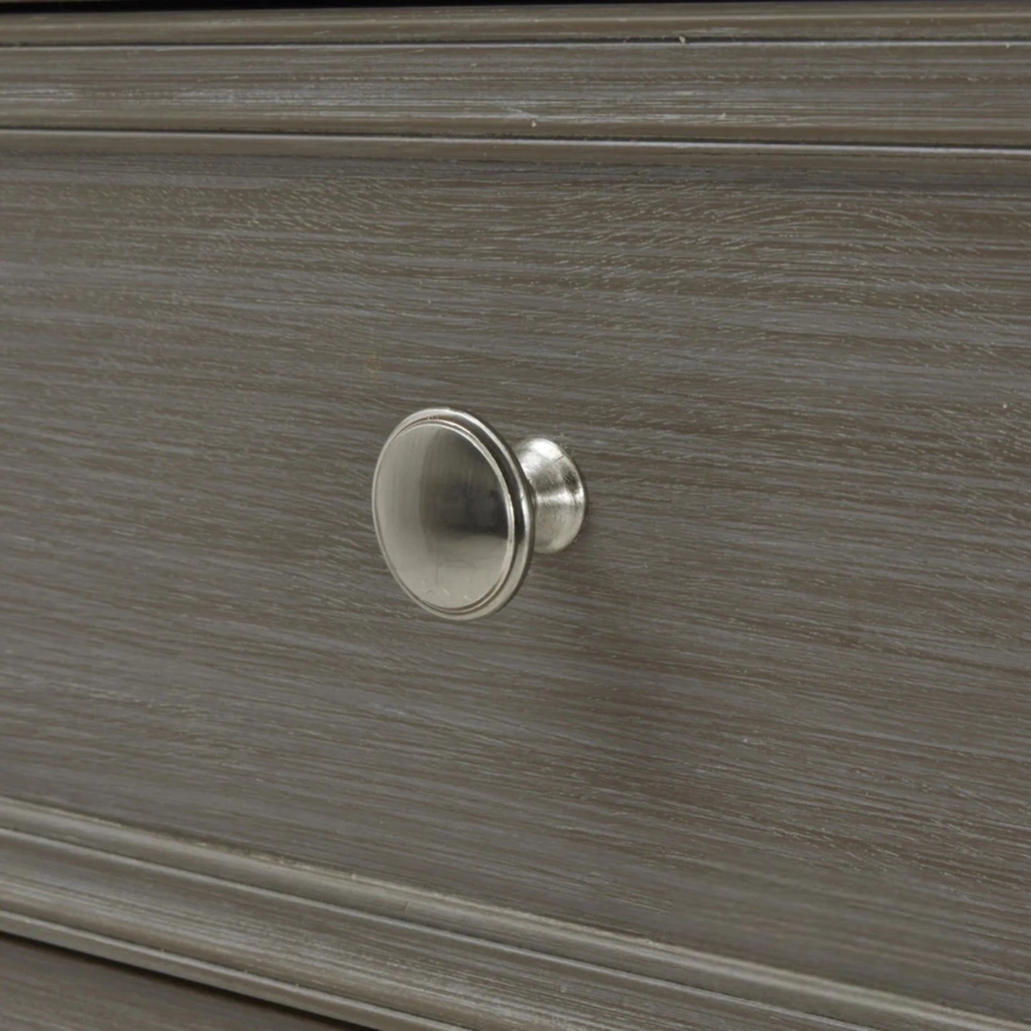 Luxury Serene 110cm Two Over Two Chest Sideboard Grey Wooden Storage Unit With 4 Drawers