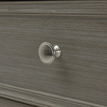 Luxury Serene 110cm Two Over Two Chest Sideboard Grey Wooden Storage Unit With 4 Drawers