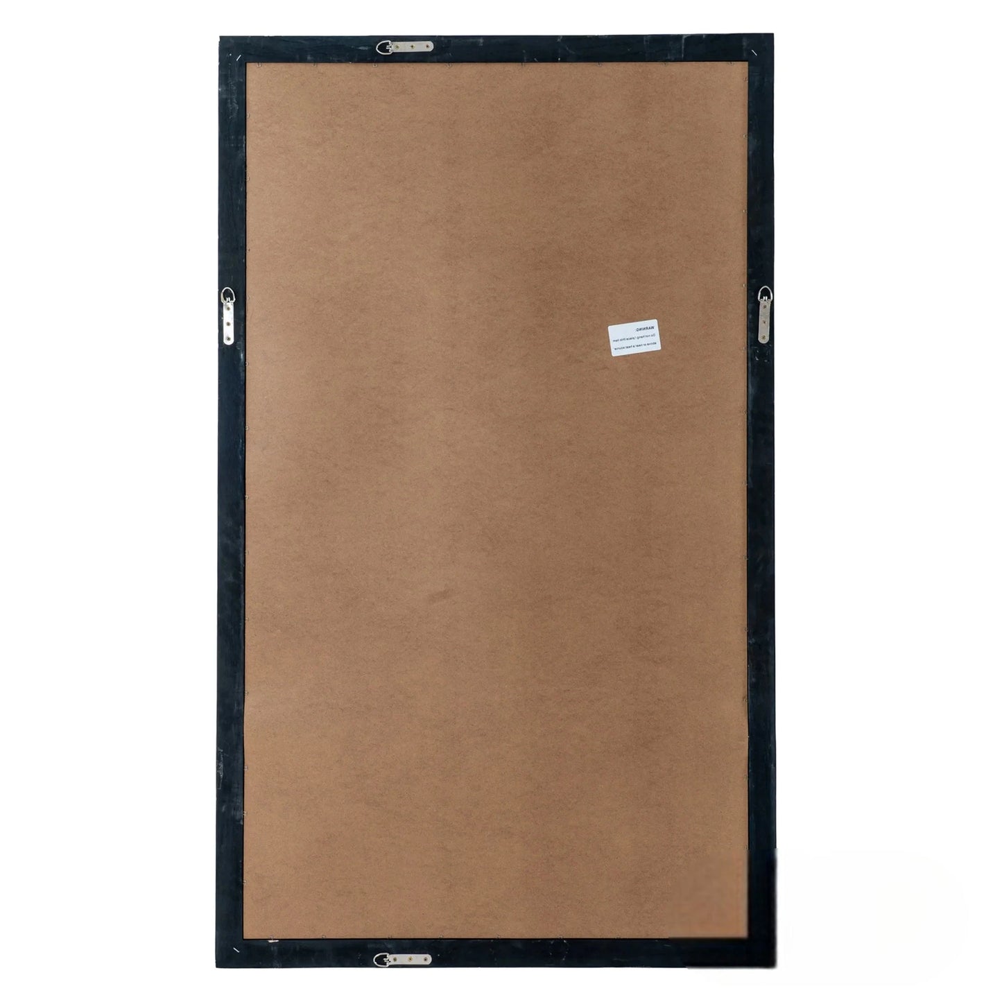 Luxury Torin 150cm Black Wood Large Window Wall Mirror