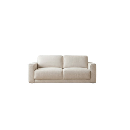 Marlow Beige Fabric 2 Seater Sofa