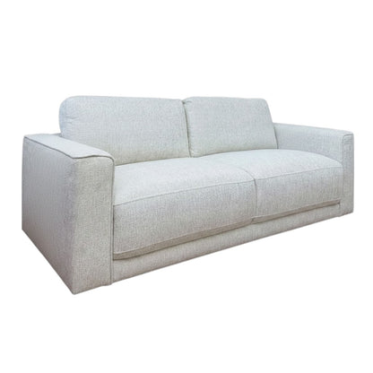 Marlow Beige Fabric 3 Seater Sofa