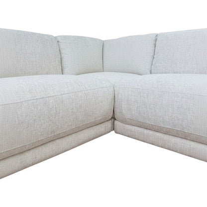 Marlow Beige Fabric Large Corner Sofa