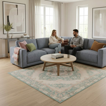 Marlow Grey Fabric L-Shape Large Corner Sofa