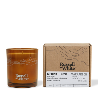 Medina Rose 250g Scented Soy Candle
