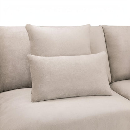 Mirabel Mocha Brown Fabric Right Hand Facing Corner Sofa