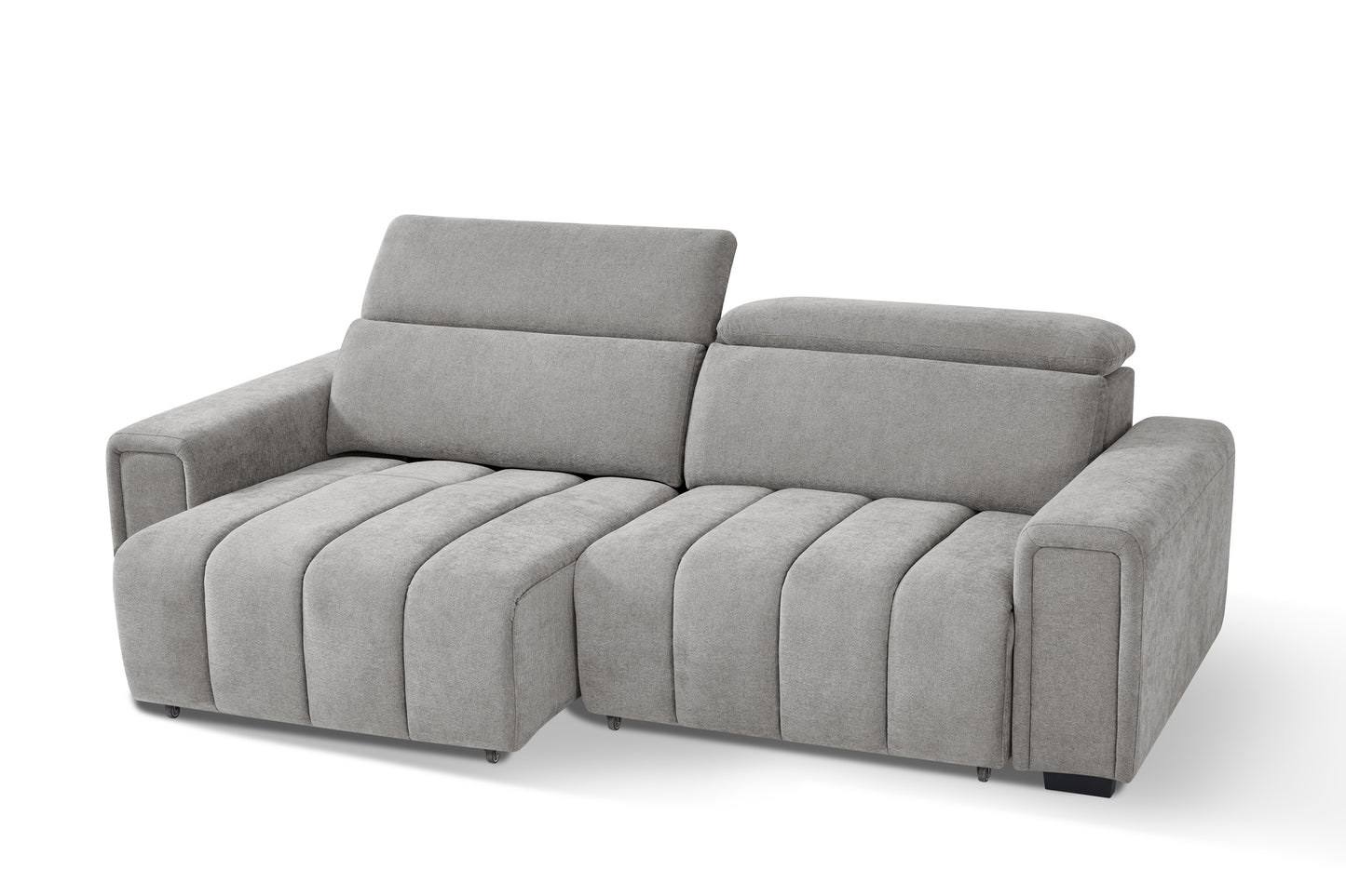 Molly Electric Sofabed Grey Fabric 3 Seater Sofa