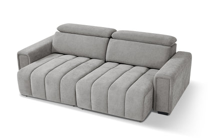 Molly Electric Sofabed Grey Fabric 3 Seater Sofa
