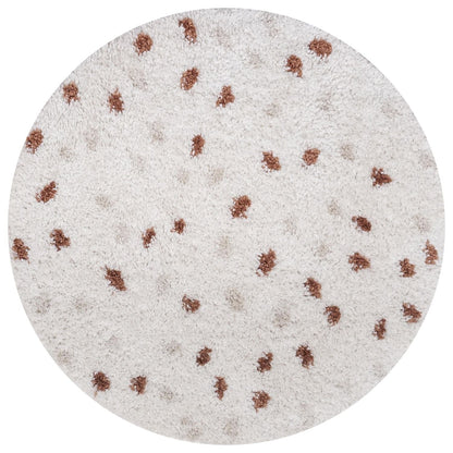 Moodi Shaggy Cream/Terra Biscotti Rug