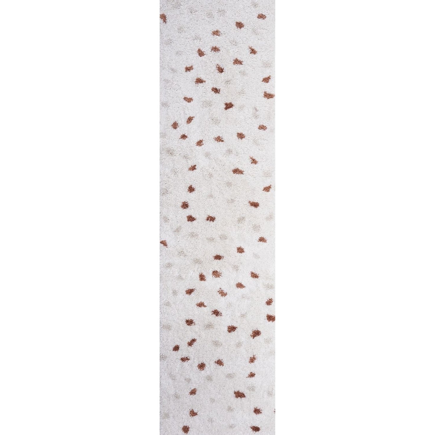 Moodi Shaggy Cream/Terra Biscotti Rug