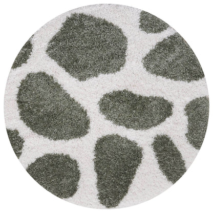 Moodi Shaggy Green Erosan Rug