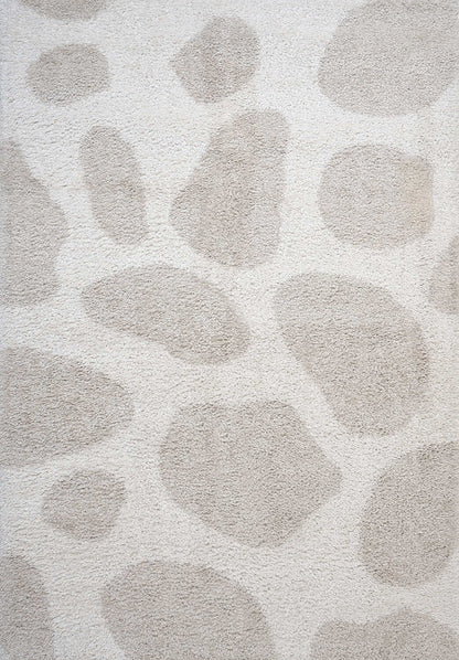 Moodi Shaggy Cream Kora Rug