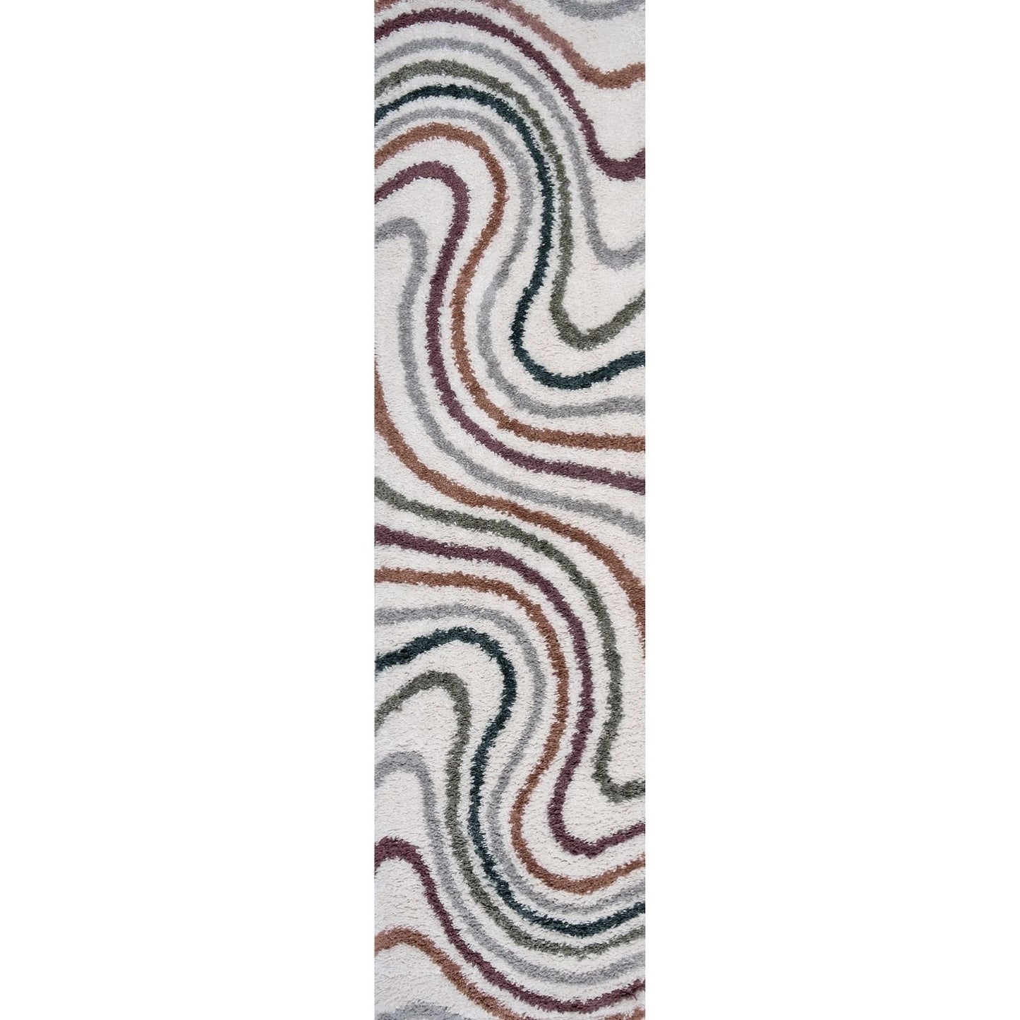 Moodi Shaggy Multicolour Mirage Rug