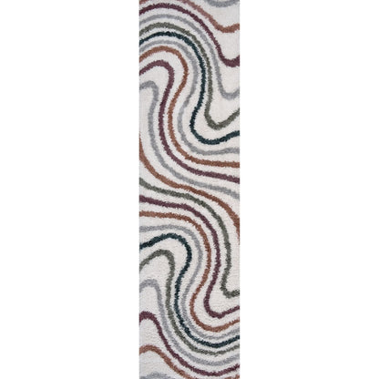Moodi Shaggy Multicolour Mirage Rug