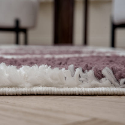 Moodi Shaggy Purple Nimbus Rug