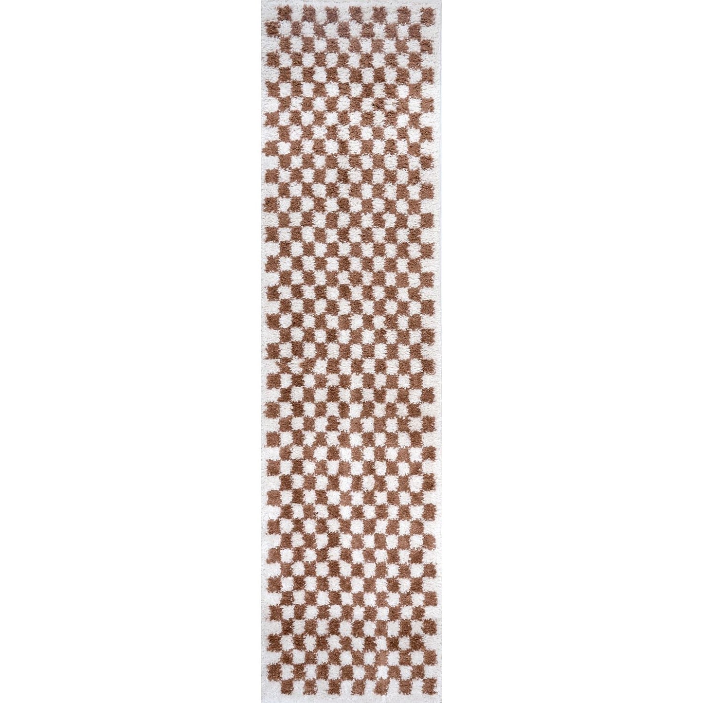 Moodi Shaggy Terra Pixelate Rug