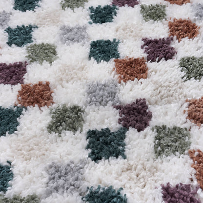 Moodi Shaggy Multicolour Pulseway Rug