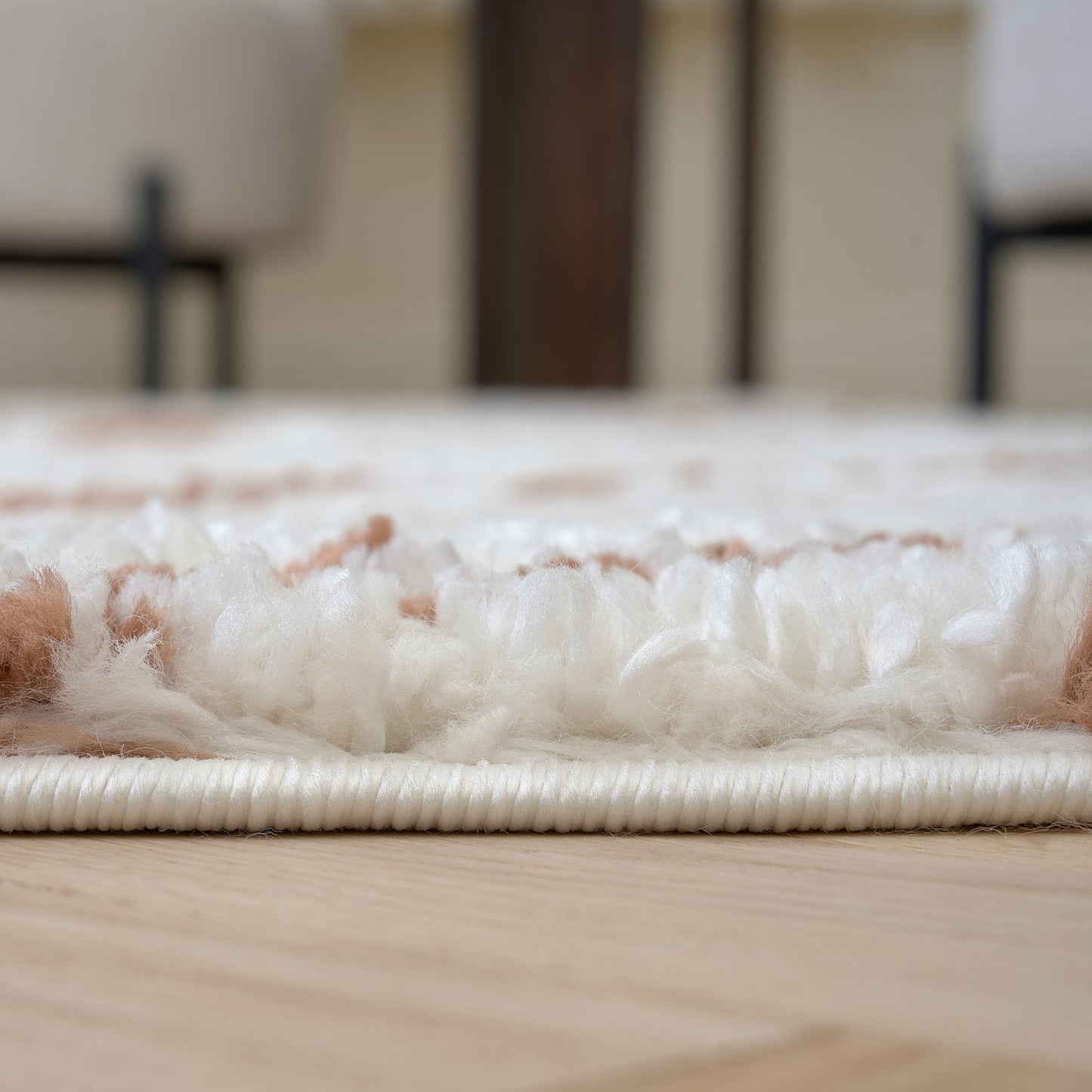 Moodi Shaggy Cream/Terra Savara Rug