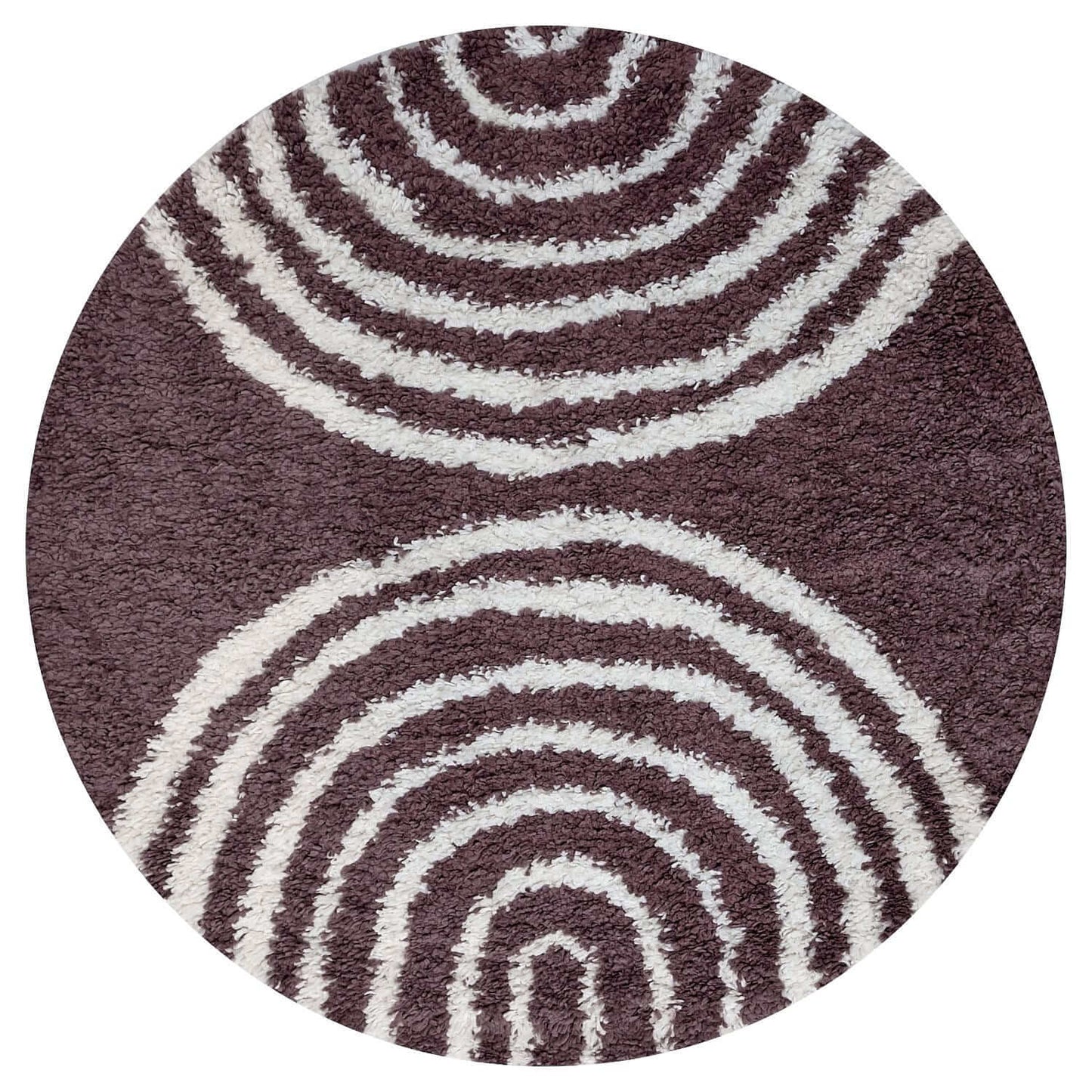 Moodi Shaggy Purple Velvetine Rug