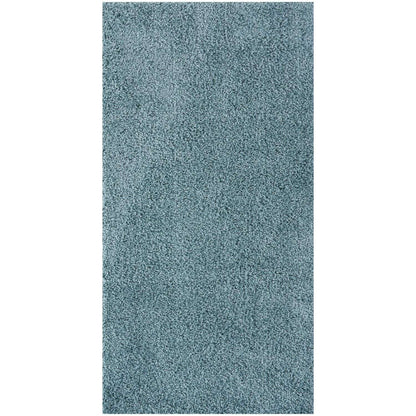 Myshaggy Solid Duck Egg Blue Rug