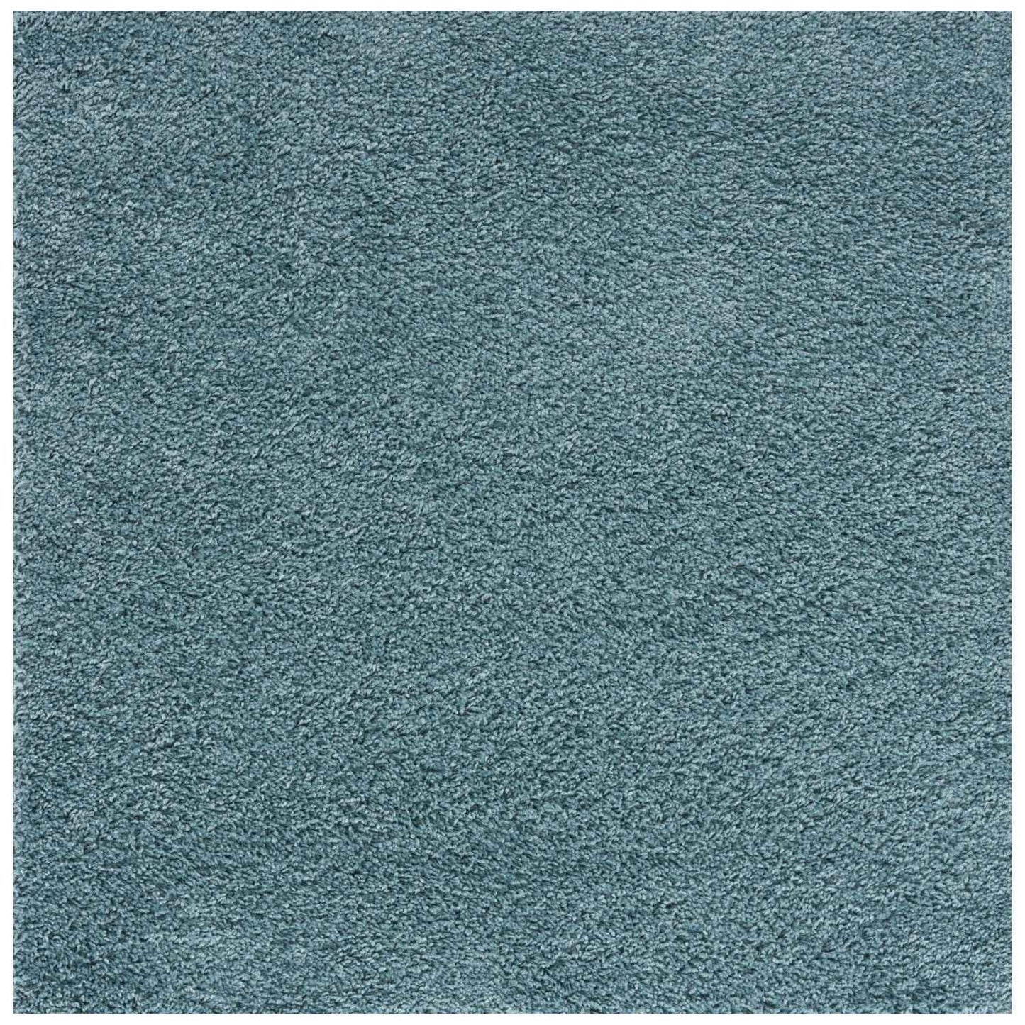 Myshaggy Solid Duck Egg Blue Rug