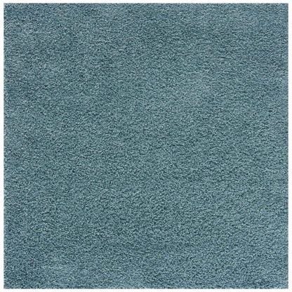 Myshaggy Solid Duck Egg Blue Rug