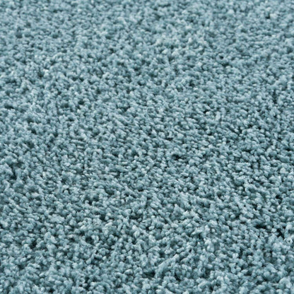 Myshaggy Solid Duck Egg Blue Rug