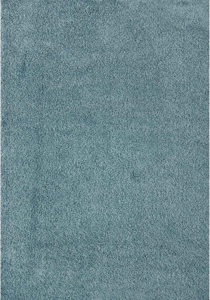 Myshaggy Solid Duck Egg Blue Rug