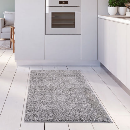 Myshaggy Solid Grey Rug