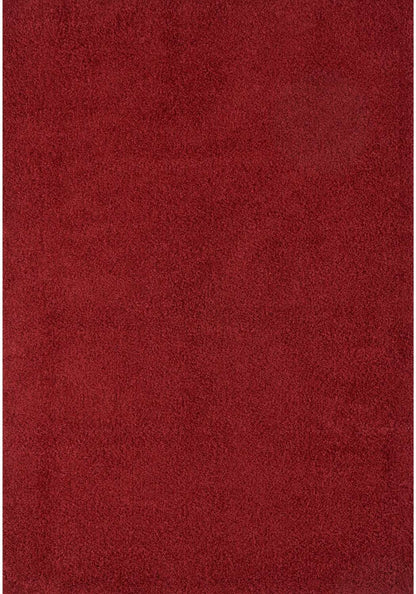 Myshaggy Solid Red Rug