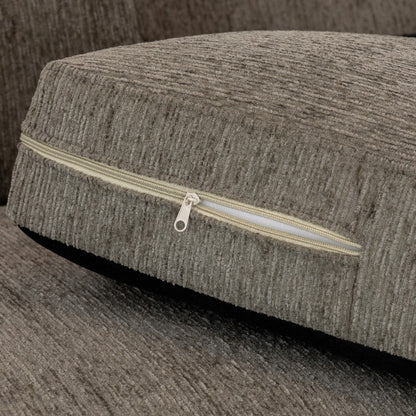 Naples Mocha Brown Fabric 3+2 Sofa Suite