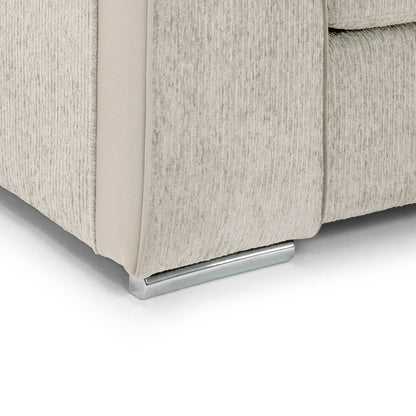 Naples Beige Fabric 3+2 Sofa Suite