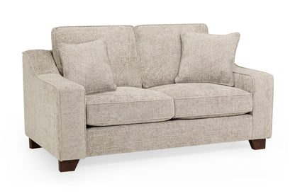 Nebraska Stone Beige Fabric 2 Seater Sofa
