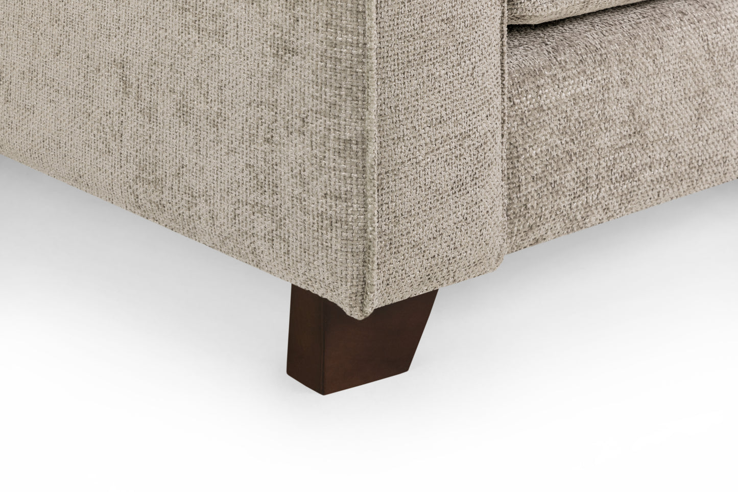 Nebraska Stone Beige Fabric 2 Seater Sofa