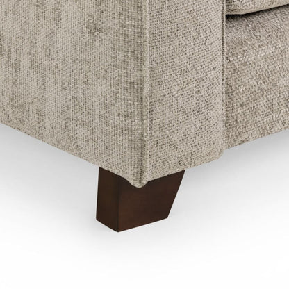 Nebraska Stone Beige Fabric 3+2 Sofa Suite