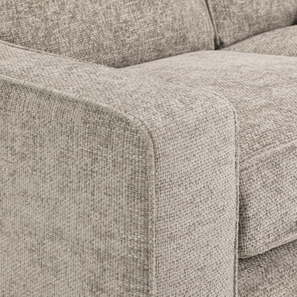 Nebraska Stone Beige Fabric 3+2 Sofa Suite