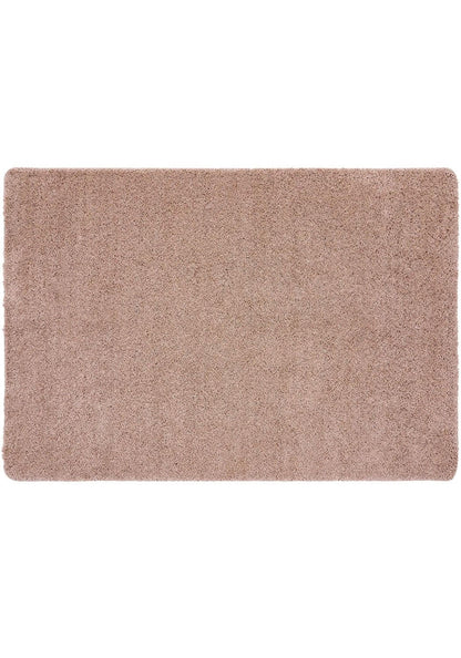 Washable Nude Pink Shaggy Rug