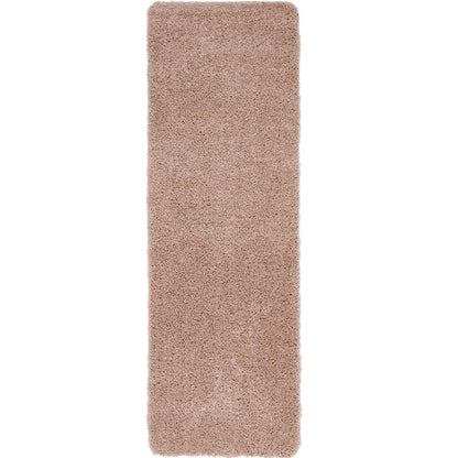 Washable Nude Pink Shaggy Rug