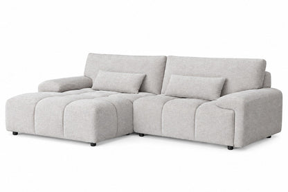 Oakham Grey Fabric Universal Corner Sofa