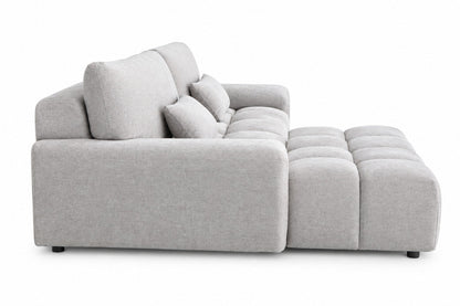 Oakham Grey Fabric Universal Corner Sofa