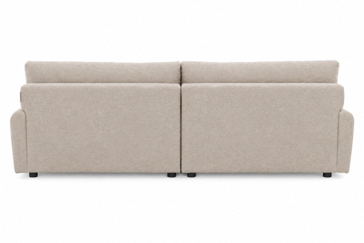 Oakham Mocha Brown Fabric Universal Corner Sofa