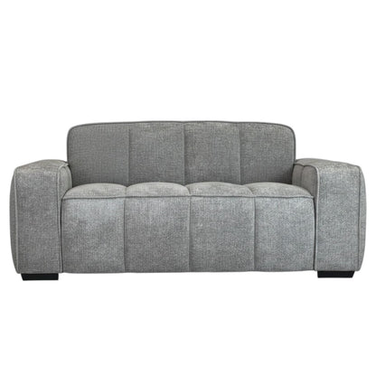 Paris Grey Fabric 2 Seater Sofa