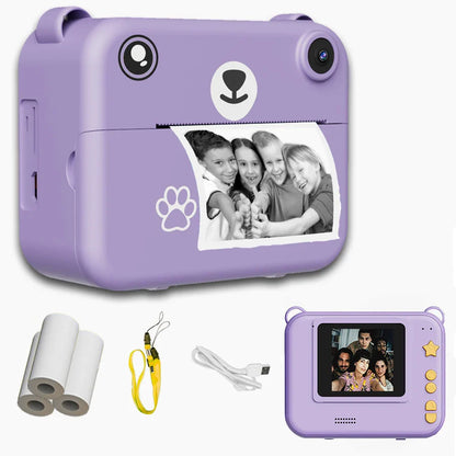 Digital Camera Instant Print Photo 1080P HD Video Recorder