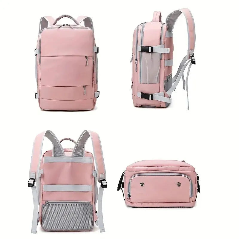 Women's Multifunction Backpack with Multilayer Storage