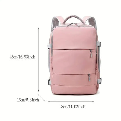 Women's Multifunction Backpack with Multilayer Storage