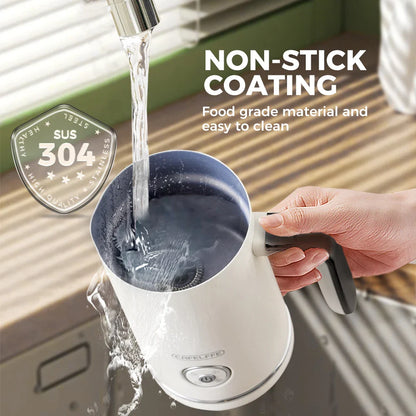 Automatic Milk Frother - Electric Foamer Hot Cold Cappuccino Maker Chocolate Mixer Warmer