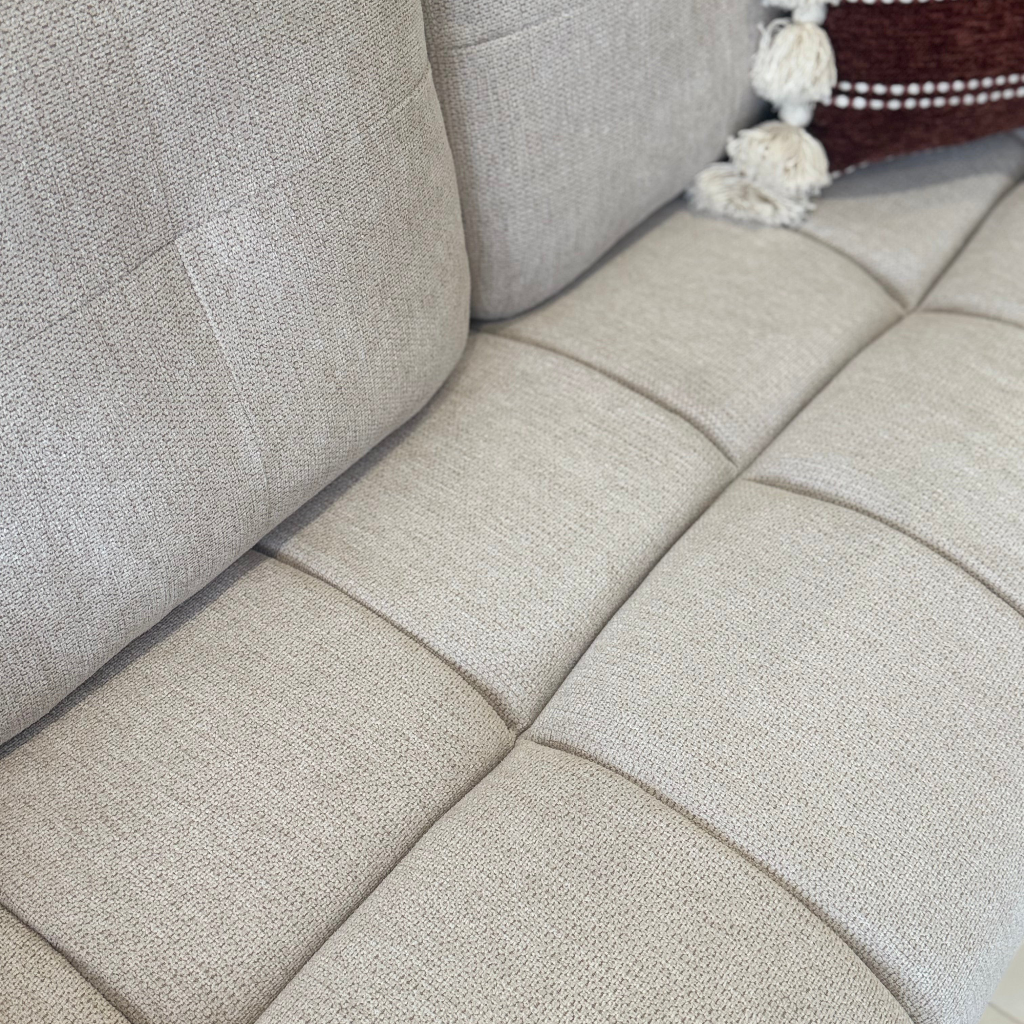 San Marino Beige Fabric 3+2 Sofa Suite