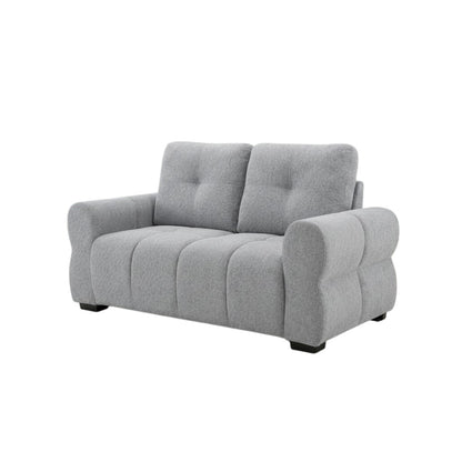 San Marino Grey Fabric 2 Seater Sofa