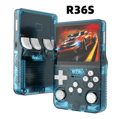 R36S Retro Handheld Video Game Console Linux System -64GB 128GB