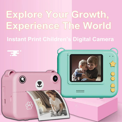 Digital Camera Instant Print Photo 1080P HD Video Recorder