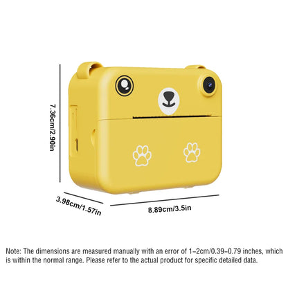 Digital Camera Instant Print Photo 1080P HD Video Recorder